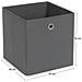 Set di 6 organizer multifunzionali grigi RFB02G-3 - Foto miniatura 7