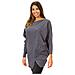 Maglia Da Donna Con Maniche A Pipistrello E Scollo A Barchetta 10dve0780 - Foto miniatura 1