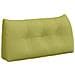 Cuscino per Schiena Verde chiaro 100 x 24 x 50 cm Tessuto - Foto miniatura 1