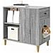 Casa per Gatti Grigio Sonoma 72 x 42.5 x 70 cm - Foto miniatura 3