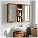 Armadio da bagno a muro Legno vecchio 20 x 10 x 60,5 cm - Foto miniatura 2