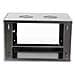 I-CASE ES-1010BK - Armadio Rack 19'' a muro 10 unità prof. 400 Nero Assemblato - Foto miniatura 3