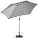 Ombrellone Da Giardino Grigio Antracite 270 Cm Varese - Foto miniatura 35