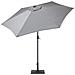 Ombrellone Da Giardino Grigio Antracite 270 Cm Varese - Foto miniatura 27