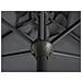 Ombrellone Da Giardino Grigio Antracite 270 Cm Varese - Foto miniatura 7