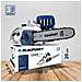 Motosega Elettrica, Potenza Da 2200 W, 40 Cm, Con Lama Xs, Freno Di Catena Automatico, Sistema Sds, Codice Dell’articolo: Cs3000 - Foto miniatura 5