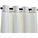 Tende Oscuranti Con Anelli 2 Pz Crema In Velluto 140x225 Cm - Foto miniatura 4