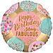 Amscan - Palloncino Alluminio Happy Birthday Stay Fabulous - Foto miniatura 1