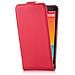 Custodia Compatibile Con Lg Nexus 5 In Rosso Chili - Coperchio Protettivo In Design Flip Realizzato In Finta Pelle Liscia - Foto miniatura 3