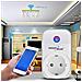 Presa Di Corrente Wireless Timer Telecomando5902211109211 Greenblue Gb155g Smart Wifi - Foto miniatura 3