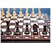 Scacchi Senator Folding Chess 16 Brown Gioco Da Tavolo - Foto miniatura 3