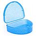 Slim Dentale Ortodontico Case - Scelte Di Colore Glitter Per La Contenzione Candeggio Vassoi Protesi More (glitter Blue)  - Foto miniatura 1