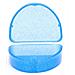 Slim Dentale Ortodontico Case - Scelte Di Colore Glitter Per La Contenzione Candeggio Vassoi Protesi More (glitter Blue)  - Foto miniatura 3