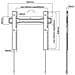 M VESA Wallmount Super Slim Fixed 400 MAX 55" Nero - Foto miniatura 18