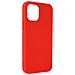 Cover Per Iphone 13 Mini In Silicone Semi-rigido Soft-touch Rossa - Foto miniatura 4