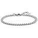 Braccialetto A Catenina Donna Argento - Lba0105-001-12-l19.5v - Foto miniatura 1