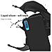 Custodia Compatibile Con Samsung Galaxy A7 2018 / A750 In Liquid Nero - Coperchio Protettivo In Silicone Tpu Flessibile - Foto miniatura 3
