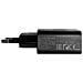 Caricabatterie Originale Da Parete Per Casa C-p57 5w Usb Black Bulk - Foto miniatura 4