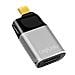 Cua0203 Cavo E Adattatore Video Usb Tipo-c Hdmi Tipo A (standard) Nero, Grigio - Foto miniatura 3
