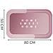 Tappeto Bagno Doccia Antiscivolo Assorbente Home Sweet Home Home Sweet Home Rosa - Foto miniatura 4