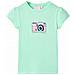 Maglietta Da Bambina Verde Brillante 116 - Foto miniatura 1