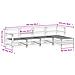 Set Salotto da Giardino 5 pz Bianco in Legno Massello di Pino - Foto miniatura 2