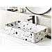 Lavabo Bagno Bianco Effetto Terrazzo 61 X 35 Cm Nules - Foto miniatura 1