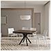 Tavolo allungabile 90x120/224 cm Dolcezza noce gambe antracite - Foto miniatura 2