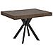 Tavolo allungabile 90x120/224 cm Dolcezza noce gambe antracite - Foto miniatura 1