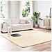 Tappeto Shaggy a Pelo Lungo NAVARRA Crema 240x240 cm poliestere - Foto miniatura 4