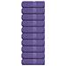 Asciugamani Per Sapone 10 Pz Viola 30x30cm 360g/m 100% Cotone - Foto miniatura 1