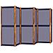 Divisorio A 6 Pannelli Blu Scuro 420x180 Cm - Foto miniatura 3