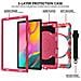Custodia Per Galaxy Tab A 8.4"" Con Supporto E Tracolla Rosa - Foto miniatura 3