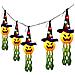 Ghirlanda Decorativa Di Halloween Con Zucche Luminose A Led 3 M - Foto miniatura 1