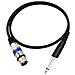 Cavo Audio Da 6,5 Mm A Xlr - Connessione Microfono, Mixer E Altoparlante  5 M - Foto miniatura 1
