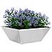 Vaso a Ciotola da Giardino 5 pcs Argento 40 x 40 x 15 cm - Foto miniatura 3