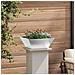 Vaso a Ciotola da Giardino 5 pcs Argento 40 x 40 x 15 cm - Foto miniatura 4