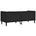 Divano Chesterfield Nero 194 x 74.5 x 70.5 cm Pelle sintetica - Foto miniatura 6