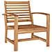 Sedie da giardino 2 pcs Naturale 60 x 65 x 76.5 cm - Foto miniatura 5