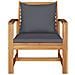 Sedie da giardino 2 pcs Naturale 60 x 65 x 76.5 cm - Foto miniatura 6