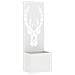 Vaso da Giardino con Pannello Decorativo Bianco 50 x 140 cm - Foto miniatura 1