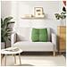 Cuscino per Schiena Verde chiaro 60 x 24 x 50 cm Velluto - Foto miniatura 4