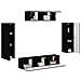 Mobile TV 5 pcs Nero - Foto miniatura 3