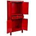Armadio In Legno Con 2 Cassetti E 4 Porta 50x34,5x121h Cm - Foto miniatura 5