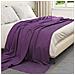 Coperte da Pile 24 pcs Viola 240 x 220 cm Panno - Foto miniatura 3