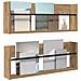 Scaffale per riviste 2 pcs Rovere artigianale 80 x 12 x 30 cm - Foto miniatura 3