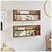 Scaffale per riviste 2 pcs Rovere artigianale 80 x 12 x 30 cm - Foto miniatura 4