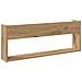 Scaffale per riviste 2 pcs Rovere artigianale 80 x 12 x 30 cm - Foto miniatura 7