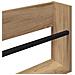 Scaffale per riviste 2 pcs Rovere artigianale 80 x 12 x 30 cm - Foto miniatura 8