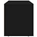 Mobile TV Nero 100 x 35 x 40 cm Legno multistrato - Foto miniatura 6